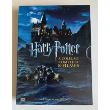 Dvd Harry Potter - A Coleção Completa 8 Filmes 9 Discos