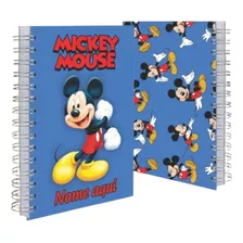Caderno Universitário Mickey Personalizado 10 Matérias