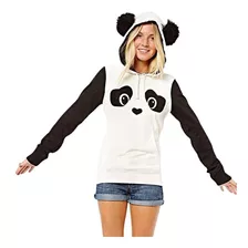 Cute Panda Moda Mujer Sudadera Con Capucha Sudaderas