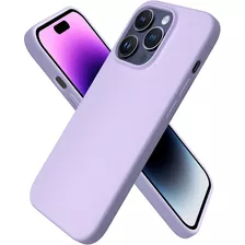 Funda Para iPhone 14 Pro Max Silicona Reforzada - Lila