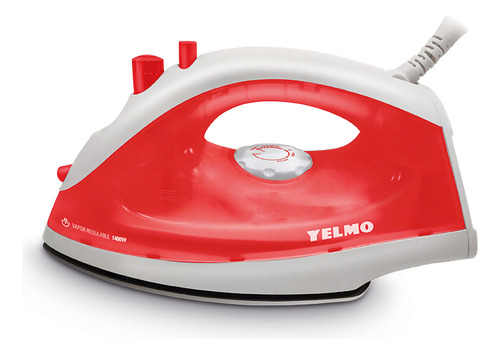 Plancha A Vapor Yelmo Pl-3170 Suela Antiadherente 1400w - Rojo