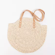 Bolsa Feminina De Palha Trançada Moda Atual Praia Tendencia