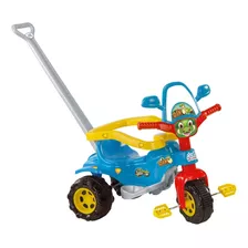 Triciclo Dino Azul C/ Empurrador Magic Toys