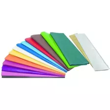 Papel Seda 48cmx60cm Cores Embrulho, Cesta, Roupa 100und