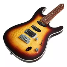 Guitarra Super Strato Ibanez Hss Sa260 Fm Violin Sunburst