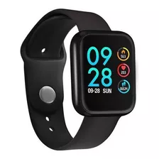 Kit C/ 10 Smartwatch P70 Preto Com Duas Pulseiras