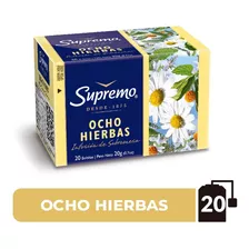 Hierbas Supremo Ocho Hierbas 20 Unidad(3 Display)super