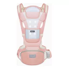 Cargador Canguro Bebés Con Soporte Lumbar Único Transpirable