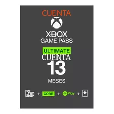 Game Pass Ultimate 12 Meses + 1 Gratis Garantizados