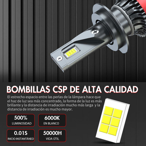 28000lm Focos Led Y Antiniebla Para Kia Magentis 2006-2007 Foto 4