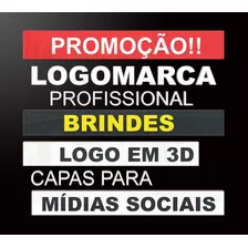Logomarca, Logotipo, Profissional Com Logo Em 3d De Brinde! 