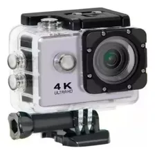 Camara Deportiva 4k I Wifi Sumergible 30mtrs Recargable