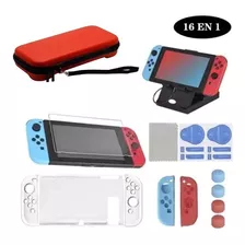 Kit De Protección 16 En 1 Para Nintendo Switch