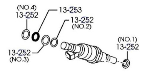 Kit-fj778 Kit Completo De Inyector Mazda 2.3 Turbo Cx-7 3 6 Foto 3