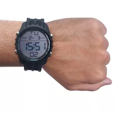 Relógio Masculino Barato Esportivo Preto Militar Prova Dagua