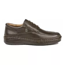 Zapato Derby Plain Toe Ringo 3600 3696 De Cuero Cuero Marrón Forrado Diseño Liso 45 Ar Para Adultos - Hombre