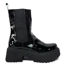 Botas De Mujer Elastico Con Plataforma Moda Caña Alta Botita