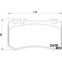 Sensor Balata Trasera Para Mercedes Benz Slr Mclaren 2009