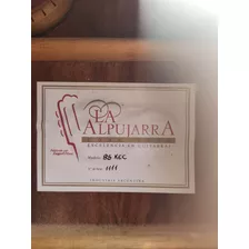 Guitarra La Alpujarra 85 Kec Zurda. Excelente Sonido Mín Det