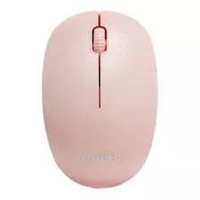 Mouse Inalámbrico Noganet Ng-900u Rosa