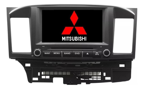 Mitsubishi Lancer 2006-2017 Estereo Dvd Gps Bluetooth Radio Foto 2