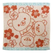 Toalla Rilakkuma Sakura Cafe Naranja Bandai Ichiban Kuji