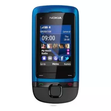 Celular Nokia C2-05 Gsm Com Capa Deslizante