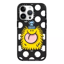 Case iPhone 15 Plus Yellow Guy Negro Transparente