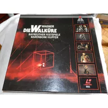 Laser Disc - Die Walkure - Wagner - Barenboim - 3 Discos 