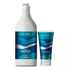  Mirtilo Lowell Shampoo 1 Litro + Leave-in 180ml + Valvula