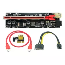 Riser Pci Ver. 009s Plus Gold Usb 3.0 Minería D Bitcoin Btc