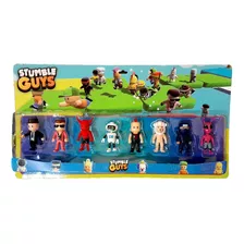 Stumble Guys Set X 8 Personajes De 8 Cms