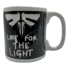 Caneca Branca The Last Of Us Porcelana Personalizada