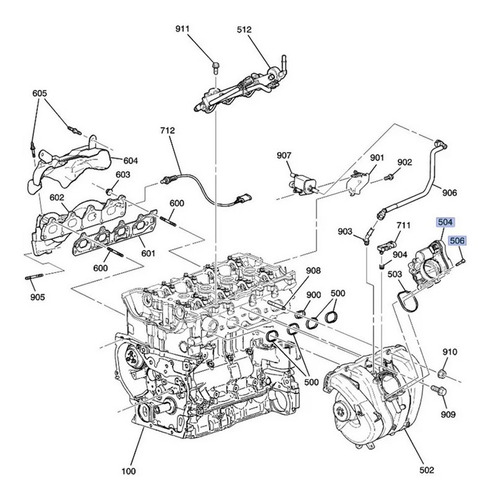 Cuerpo Aceleracion Pontiac Solstice L4 2.4l 2007 Foto 6