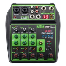 Consola Con Interfaz Usb Probass Studiolink 6 - 101db