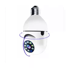Câmera Lâmpada De Segurança Inteligente Rotativa Wifi