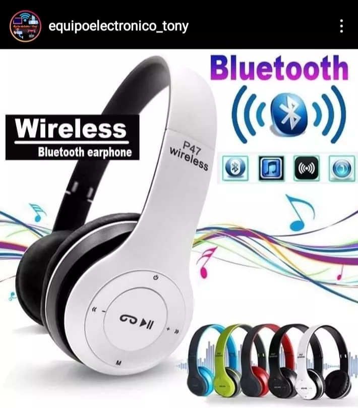 Audífono Bluetooth P47