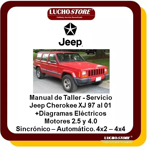 Jeep Cherokee Xj 97-2001 Manual Servicio Reparacion Diagrama