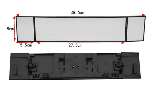 Espejo Retrovisor Universal Para Coche, Gran Angular, Curva Foto 4