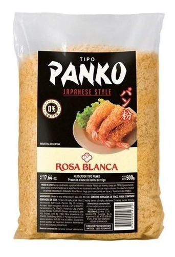 Panko Amarillo Rebozador Rosablanca 500 Gr. 