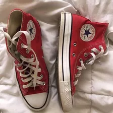 All Star Converse Chuck Taylor Vermelho Cano Alto