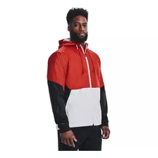 Jaqueta Under Armour Legacy Windbreaker Laranja Masculino