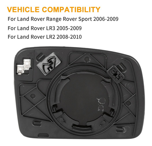 Luna Espejo Izq Para Land Rover Lr3 2005-2009 Y Ms Foto 2