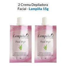 2 Crema Depiladora Facial - Lampiña 15g