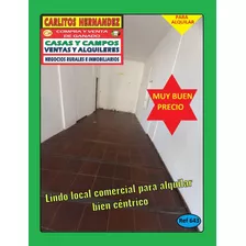 Ref 643) ** A - Lindo Local Comercial Para Alquilar Bien Céntrico En San José