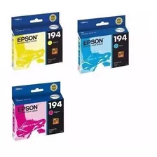 ' Kit 3 Cartuchos Epson T194 Xp104 Xp204 Xp214 204 Original