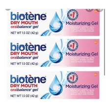 3 Unidades Biotene Oral Balance Gel Hidratante P/ Boca Seca