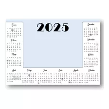 Kit Imprimible Calendarios 2025 Almanaque Editable C/feriado
