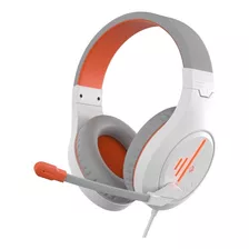 Audifonos Gamer Hp021 White Envolvente Usb Headset | Meetion