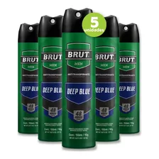 Brut Desodorante Antitranspirante Deep Blue Masculino (5und)